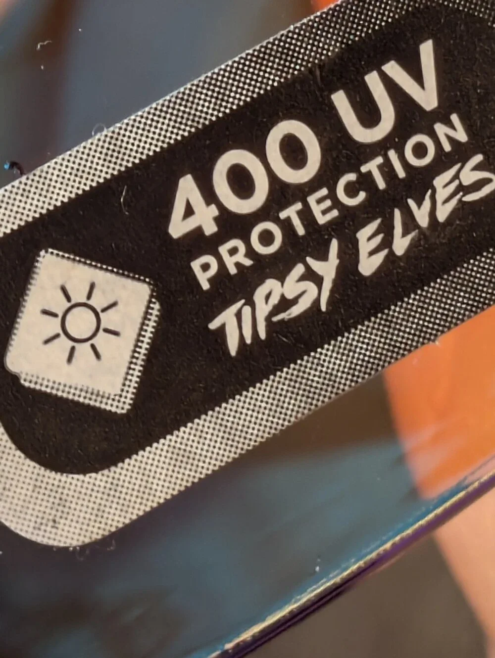Tipsy Elves New White Paint Splatter Sunglasses With Case
